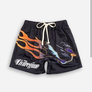 CIVIL REGIME X ROADRUNNER RACING MESH SHORTS IN BLACK SIZE MEDIUM